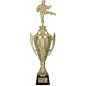 Komplet Pucharów Sportowych z figurką Karate 41-36-33 cm + tabliczka gratis Sztuki Walki
