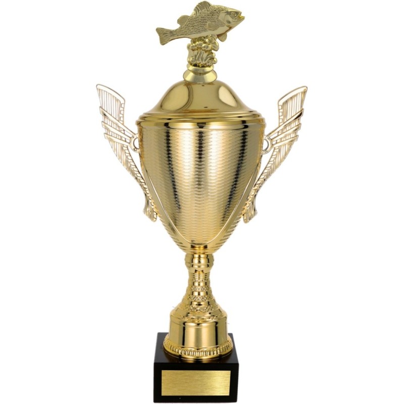 Puchar NT733 z figurką ryba wędkarstwo