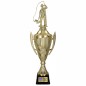 Komplet Pucharów Sportowych z figurką Wędkarza 42-37-34 cm + grawerki w cenie Wędkarstwo