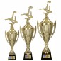 Komplet Pucharów Sportowych z figurką Piłkarza 42-37-34 cm + grawerki gratis Piłka Nożna Komplet Pucharów Sportowych z figurką Piłkarza 42-37-34 cm + grawerki gratis Piłka Nożna