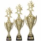 Komplet Pucharów Sportowych z figurką Gwiazd 45-40-37 cm+ tabliczki w cenie Uniwersalne Komplet Pucharów Sportowych z figurką Gwiazd 45-40-37 cm+ tabliczki w cenie Uniwersalne