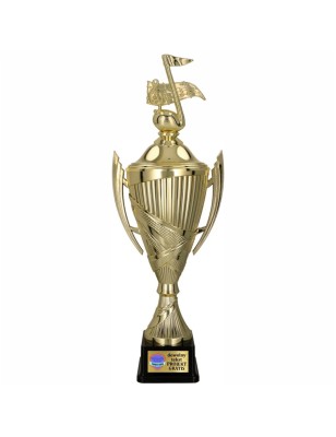 Zestaw Pucharów Sportowych z figurką Nuty 38-33-30 cm + grawer gratis Muzyka