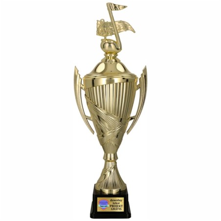 Zestaw Pucharów Sportowych z figurką Nuty 38-33-30 cm + grawer gratis Muzyka