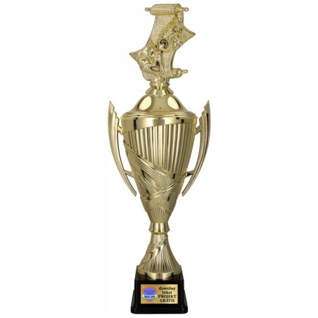 Zestaw Pucharów Sportowych z figurką Sztuka 39-34-31 + tabliczki w cenie