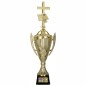 Złoty Puchar Sportowy z Figurką Religia i tabliczka gratis Złoty Puchar Sportowy z Figurką Religia i tabliczka gratis