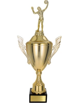złoty Puchar z figurką siatkówka - trofeum do twojej dyscypliny