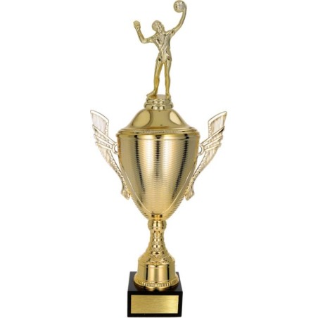 złoty Puchar z figurką siatkówka - trofeum do twojej dyscypliny